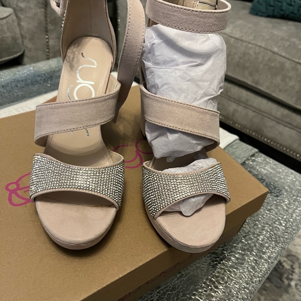 Brand new sandals by Sugar size 6